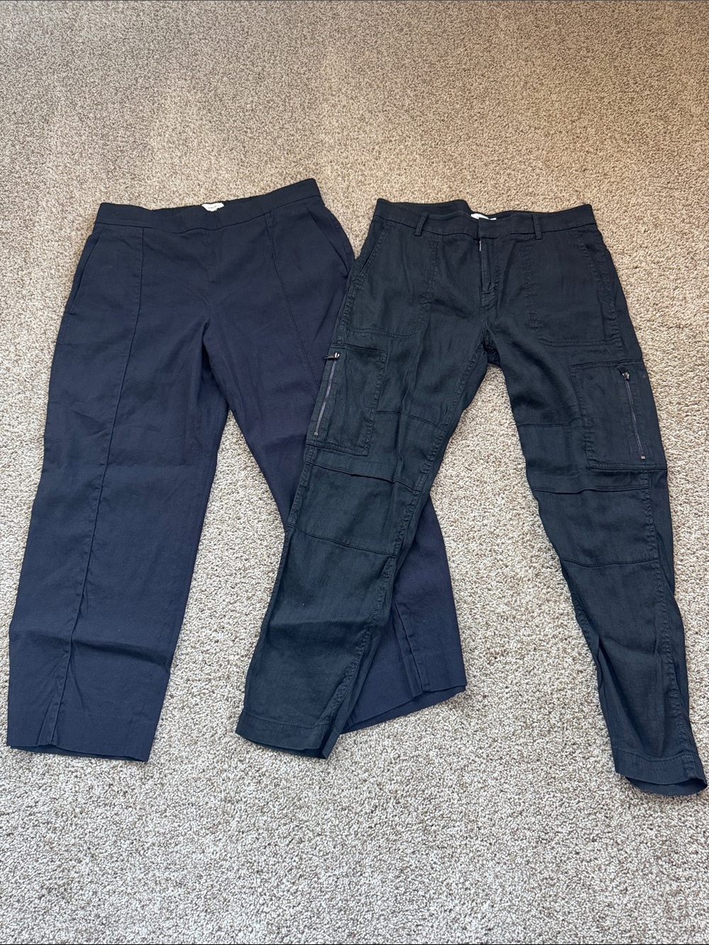 Vince Two-Pair Pants Bundle - Black, size 8 & L